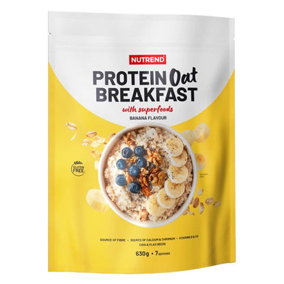 Nutrend Protein Oat Breakfast, Banana - 630g
