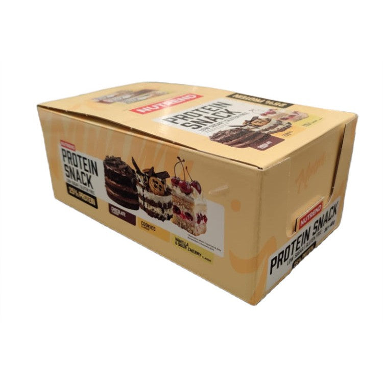 Nutrend Protein Snack Bar, Vanilla & Sour Cherry - 30 x 40g