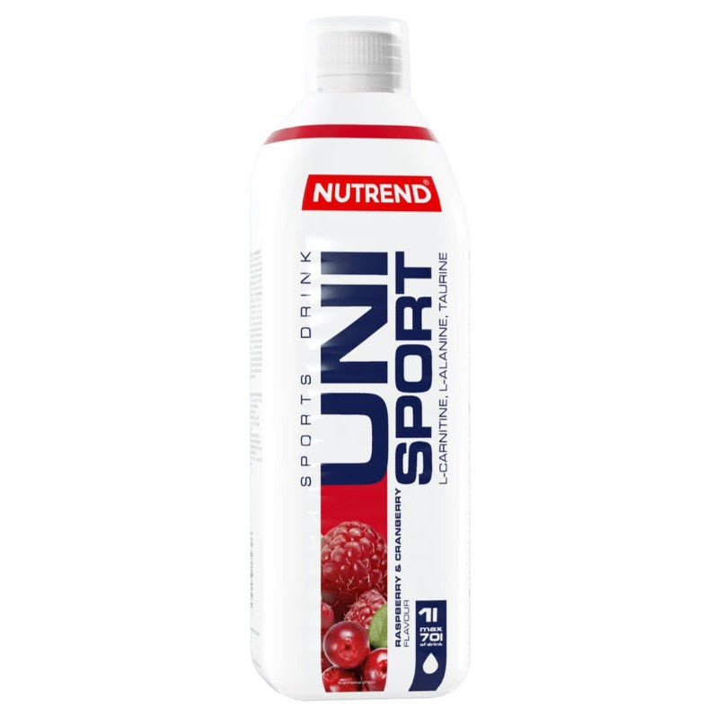Nutrend Unisport, Raspberry & Cranberry - 1000 ml.