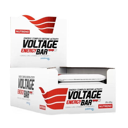 Nutrend Voltage Energy Bar, Hazelnut - 25 x 65g