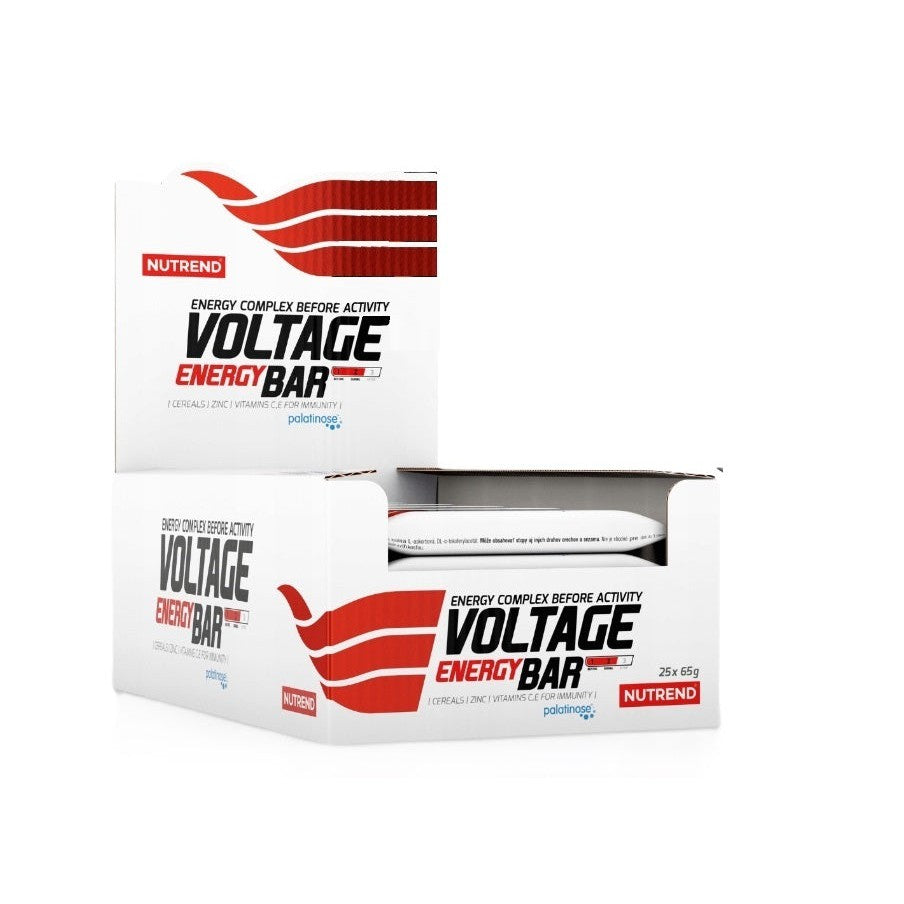 Nutrend Voltage Energy Bar with Caffeine, Coffee - 25 x 65g
