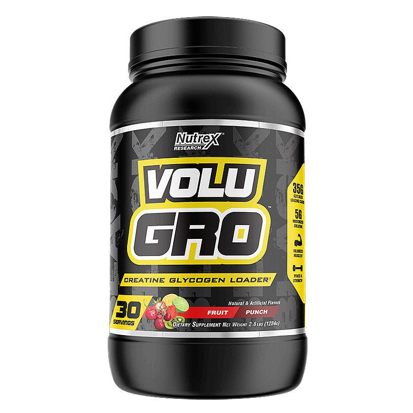 Nutrex Volu Gro, Fruit Punch - 1284g