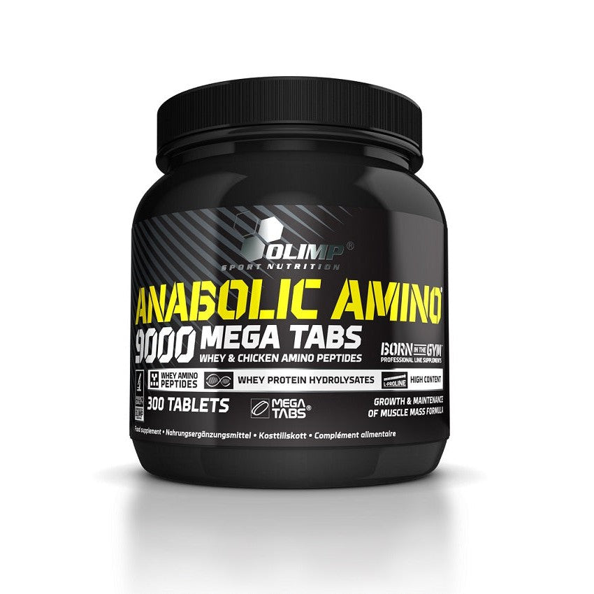 Olimp Nutrition Anabolic Amino 9000, Mega Tabs - 300 tabs