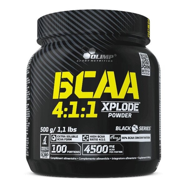 Olimp Nutrition BCAA 4:1:1 Xplode, Fruit Punch - 500g