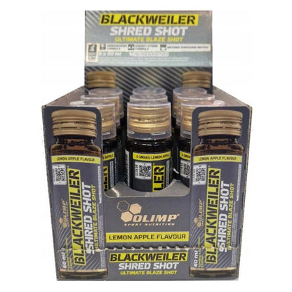 Olimp Nutrition Blackweiler Shred Shot, Lemon Apple - 9 x 60 ml.