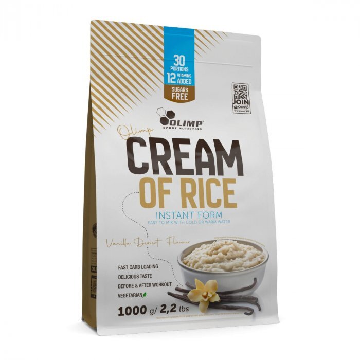 Olimp Nutrition Cream of Rice, Vanilla Dessert - 1000g