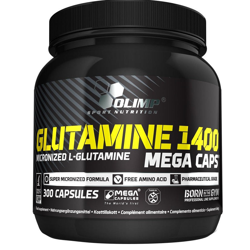 Olimp Nutrition Glutamine Mega Caps - 300 caps