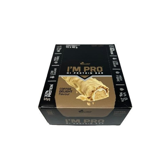 Olimp Nutrition I'm Pro Protein Bar, Coffee Delight - 15 x 40g
