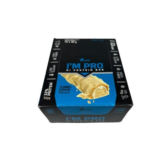 Olimp Nutrition I'm Pro Protein Bar, Yummy Cookie - 15 x 40g