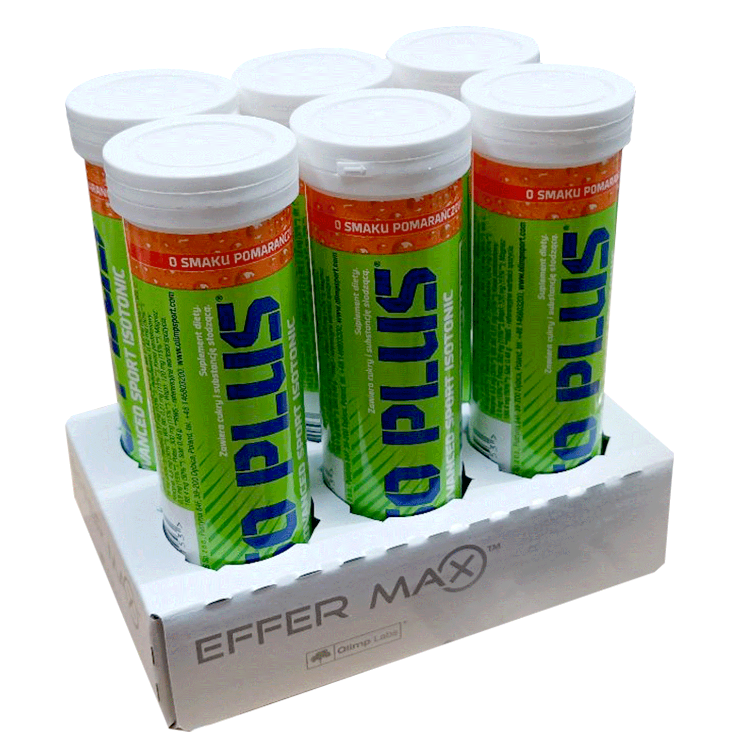 Olimp Nutrition Iso Plus Effervescent, Orange - 6 x 10 tabs