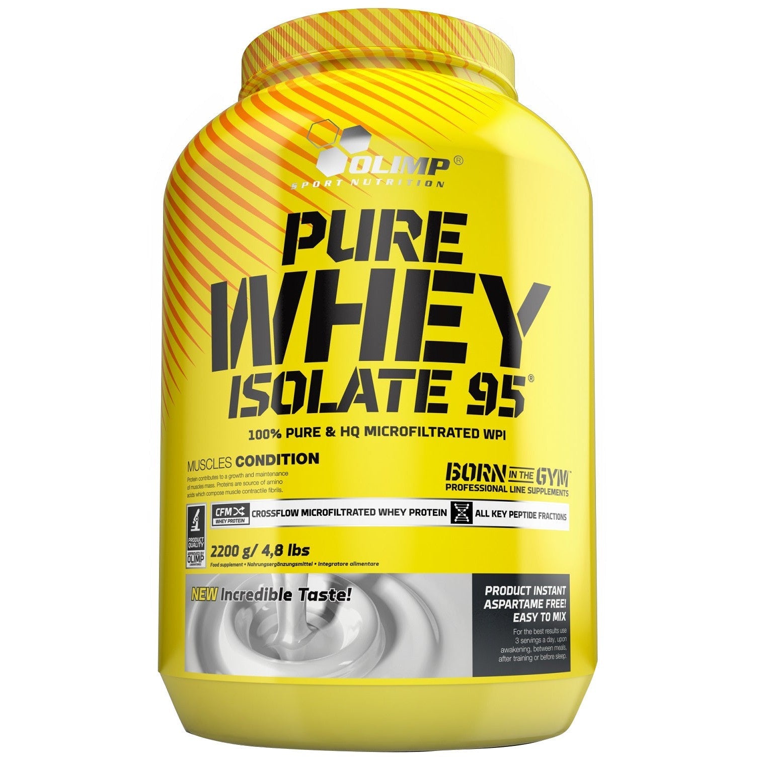 Olimp Nutrition Pure Whey Isolate 95, Strawberry - 2200g