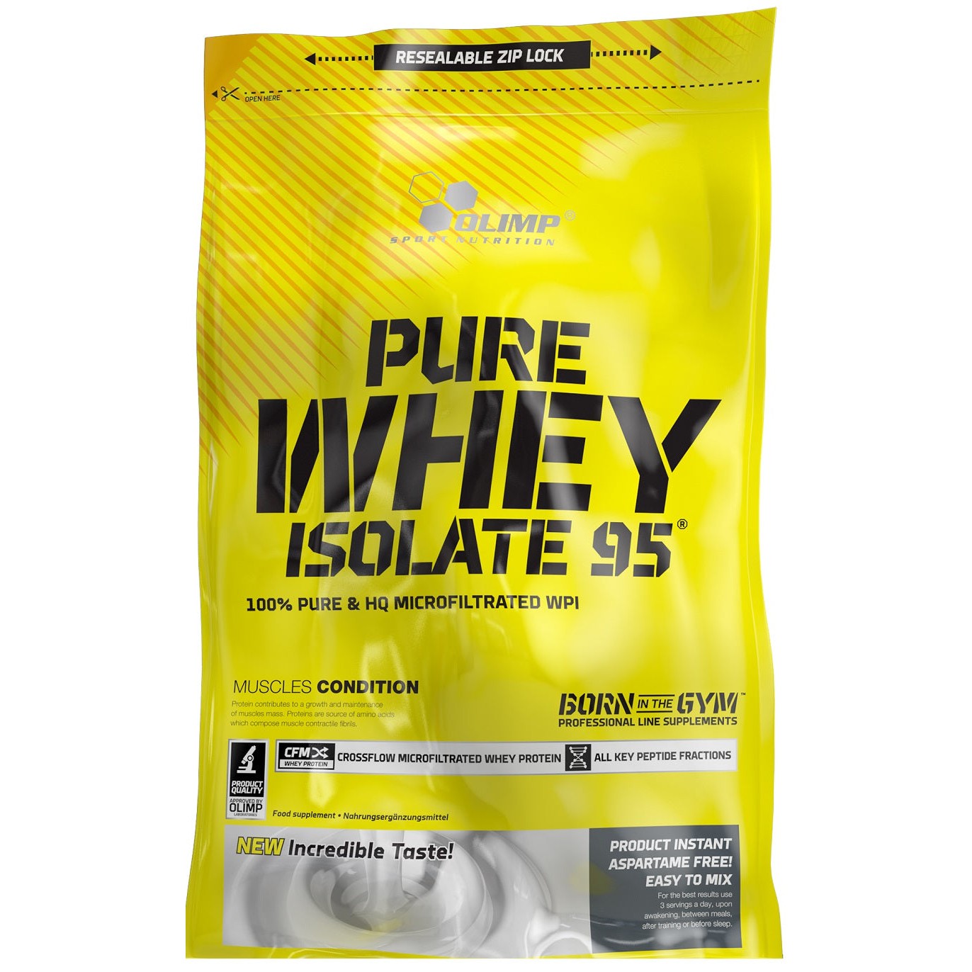 Olimp Nutrition Pure Whey Isolate 95, Strawberry - 600g