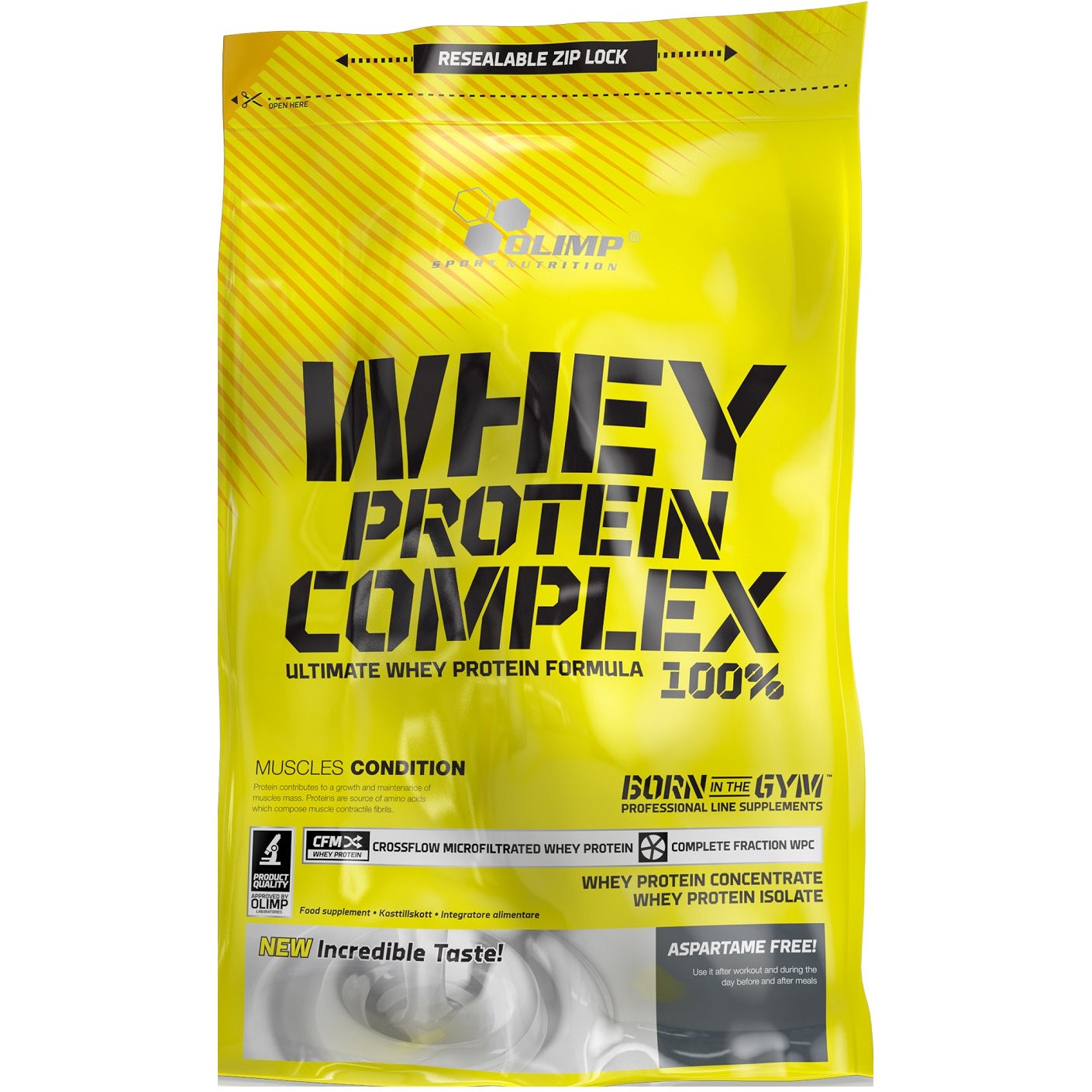 Olimp Nutrition Whey Protein Complex 100%, Strawberry - 700g