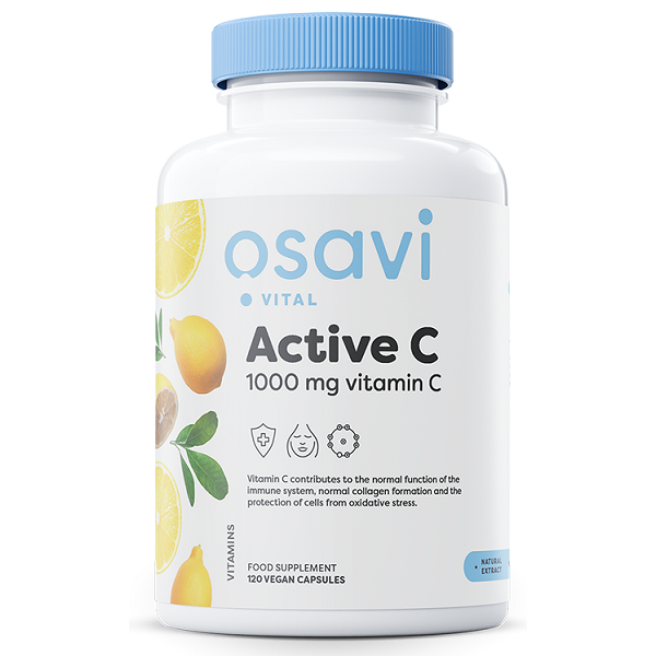 Osavi Active C, 1000mg Vitamin C - 120 vegan caps