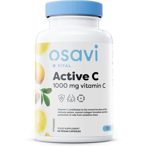 Osavi Active C, 1000mg Vitamin C - 60 vegan caps