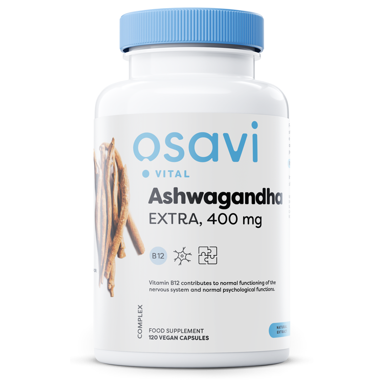 Osavi Ashwagandha Extra, 400mg - 120 vegan caps