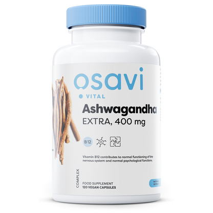 Osavi Ashwagandha Extra, 400mg - 120 vegan caps