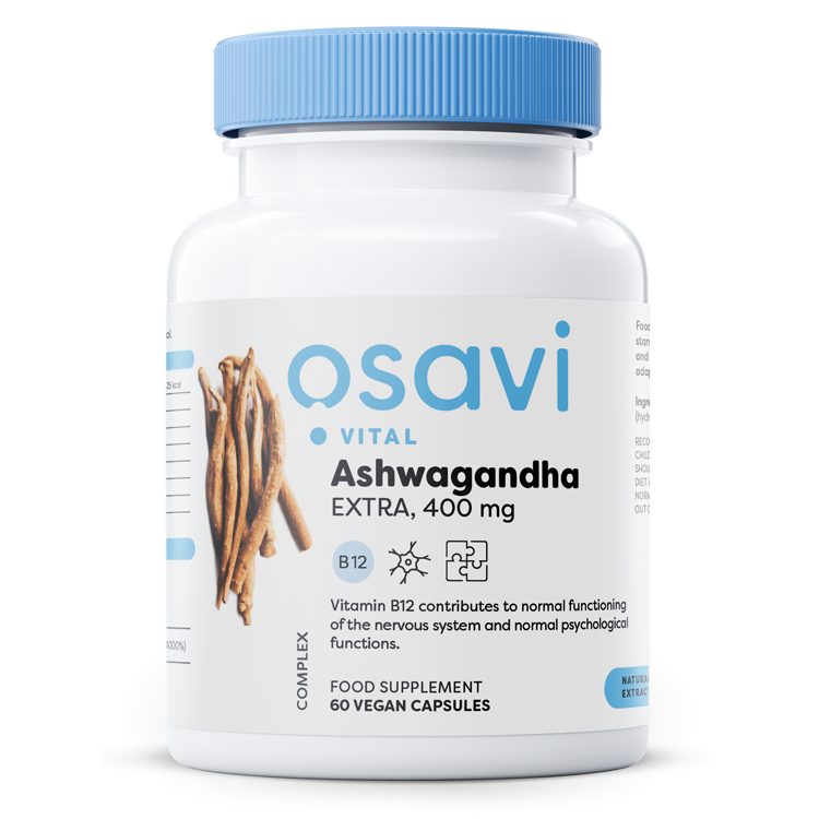 Osavi Ashwagandha Extra, 400mg - 60 vegan caps
