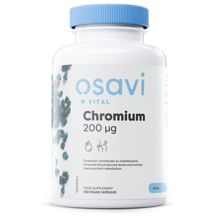 Osavi Chromium, 200mcg - 250 vegan caps