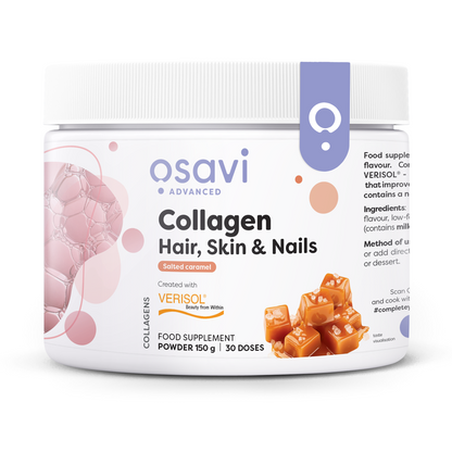 Osavi Collagen Peptides (Hair, Skin & Nails), Salted Caramel - 150g