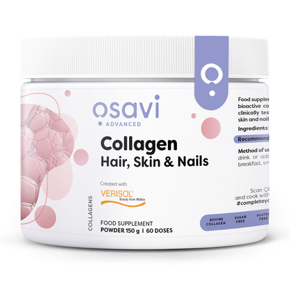 Osavi Collagen Peptides (Hair, Skin & Nails), Unflavoured - 150g