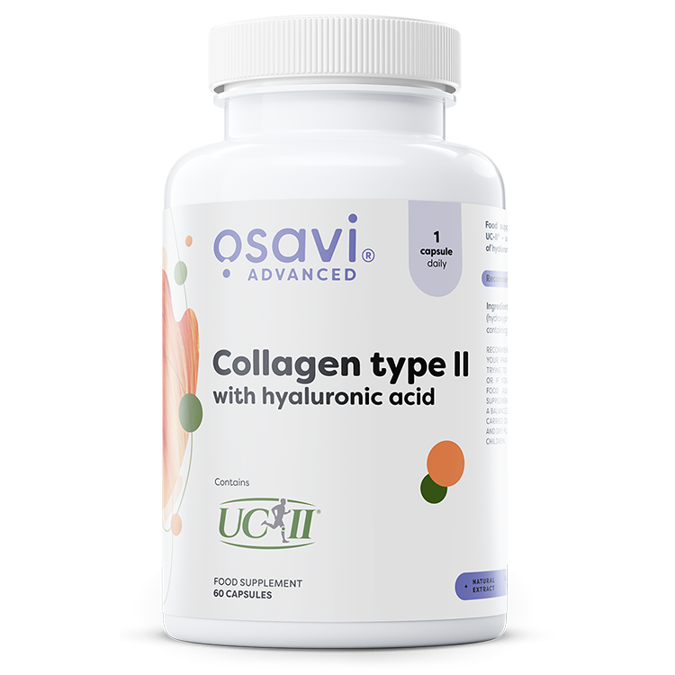 Osavi Collagen Type II with Hyaluronic Acid - 60 caps