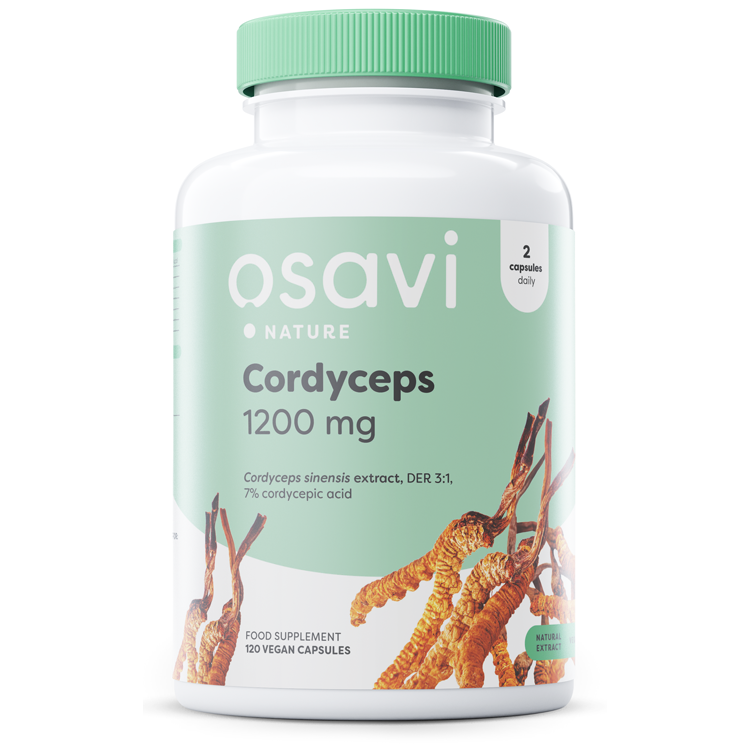 Osavi Cordyceps, 1200mg - 120 vegan caps