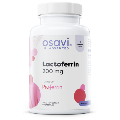 Osavi Lactoferrin, 200mg - 60 caps