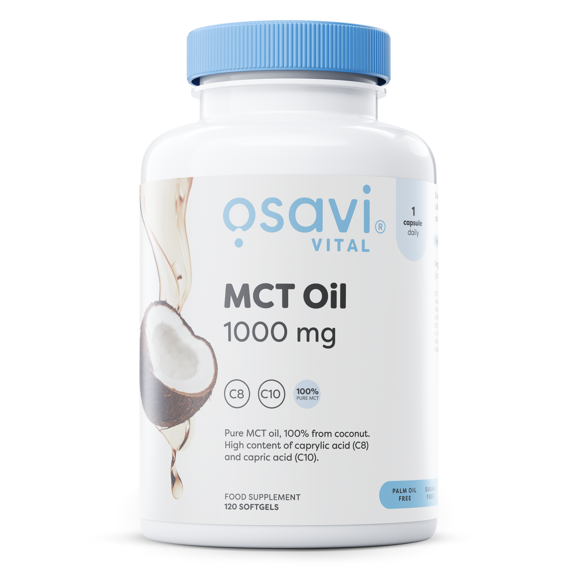 Osavi MCT Oil, 1000mg - 120 softgels