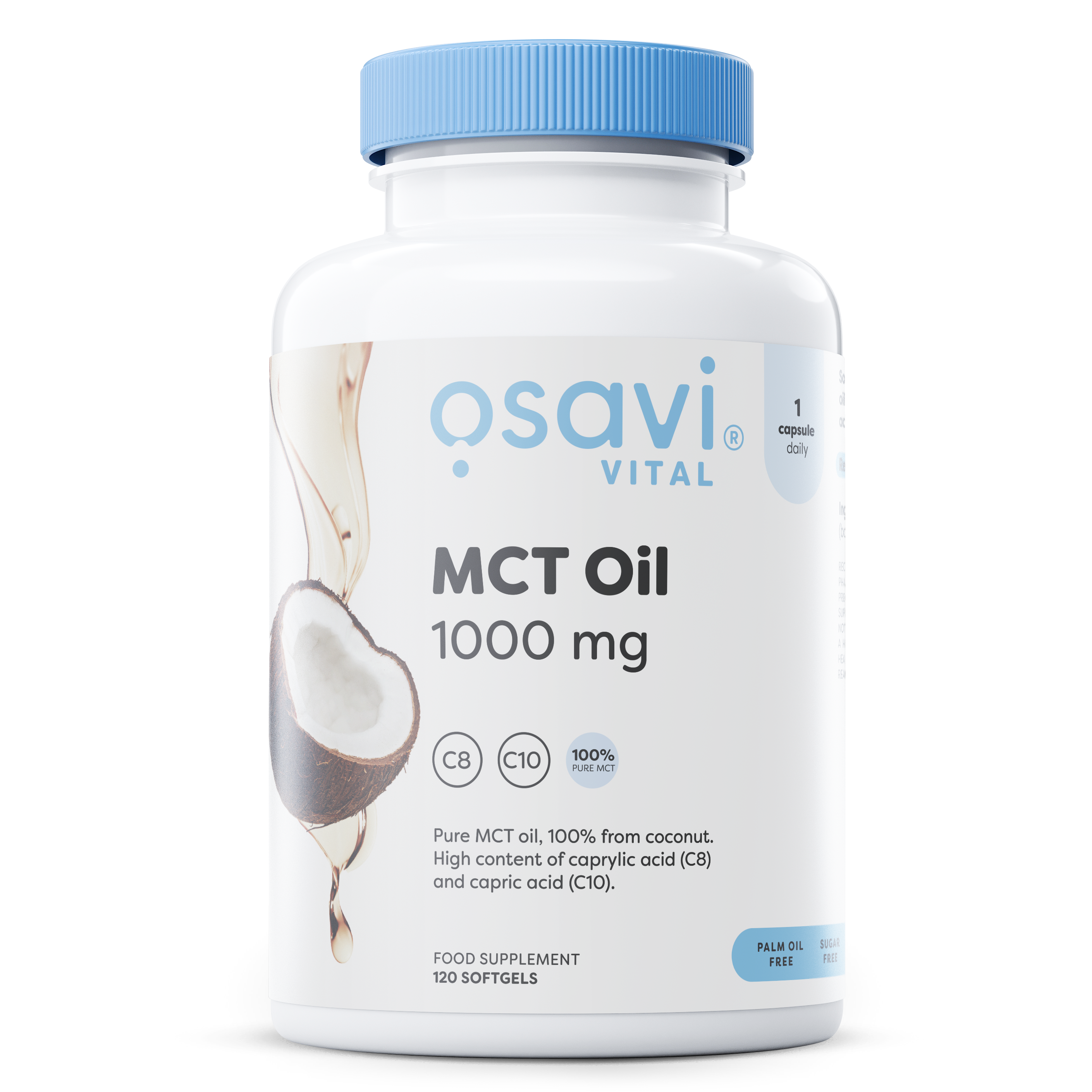 Osavi MCT Oil, 1000mg - 120 softgels