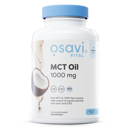 Osavi MCT Oil, 1000mg - 120 softgels