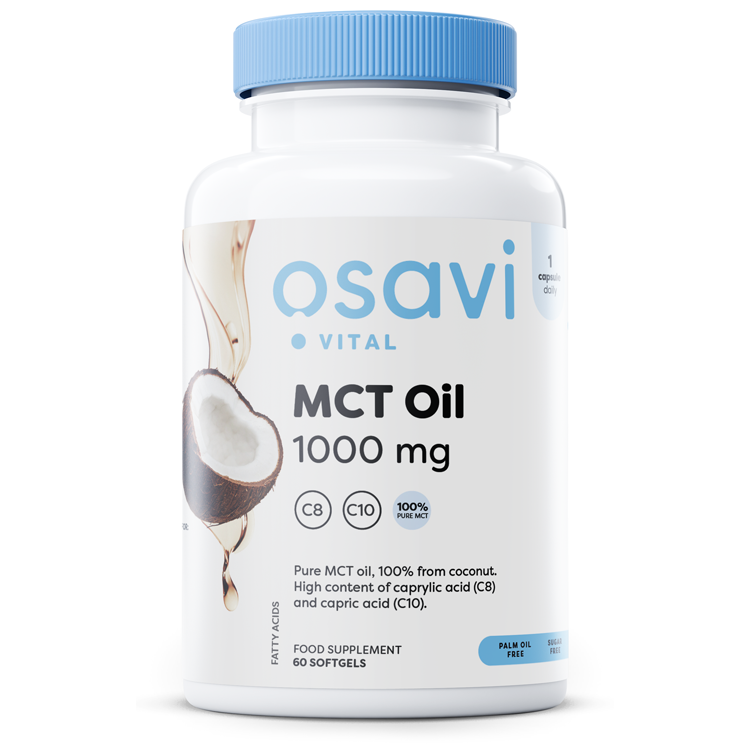 Osavi MCT Oil, 1000mg - 60 softgels