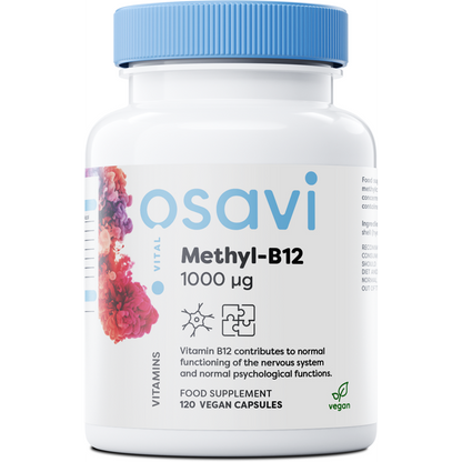 Osavi Methyl-B12, 1000mcg - 120 vegan caps