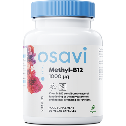 Osavi Methyl-B12, 1000mcg - 60 vegan caps