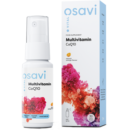 Osavi Multivitamin CoQ10 Oral Spray, Orange - 25 ml.