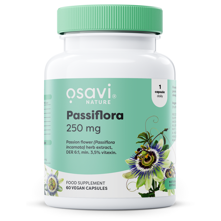 Osavi Passiflora, 250mg - 60 vegan caps