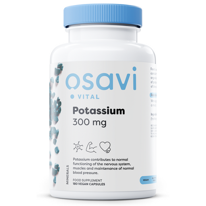 Osavi Potassium, 300mg - 180 vegan caps