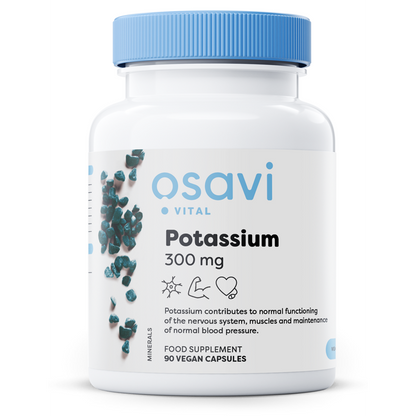 Osavi Potassium, 300mg - 90 vegan caps