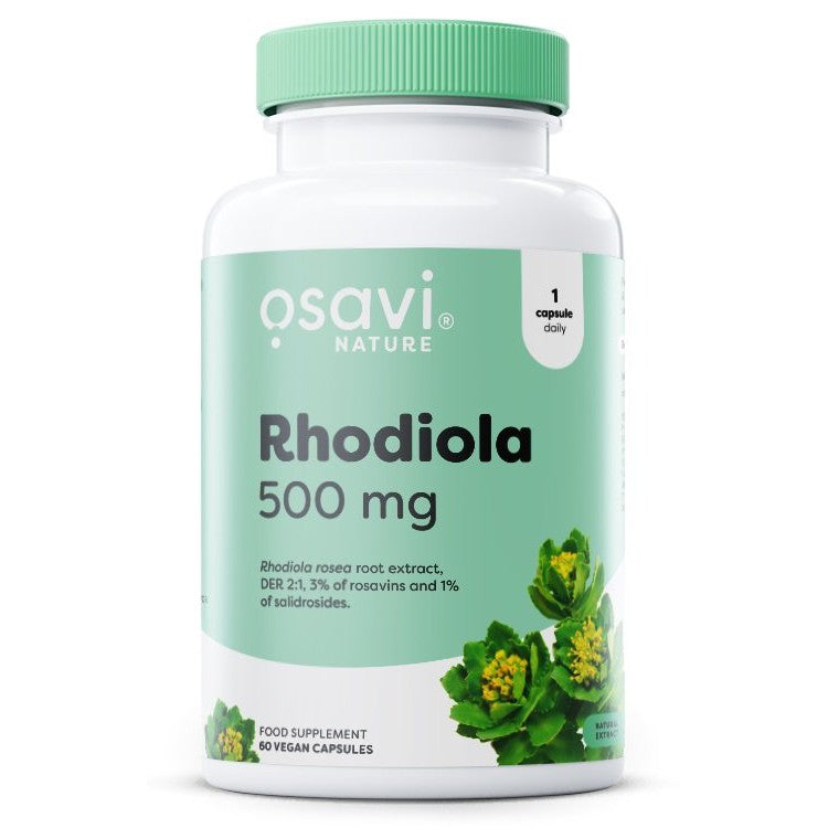 Osavi Rhodiola, 500mg - 60 vegan caps