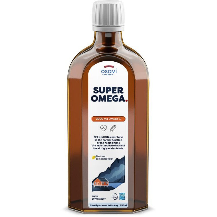 Osavi Super Omega, 2900mg Omega 3 (Lemon) - 250 ml.