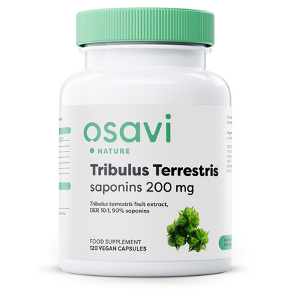 Osavi Tribulus Terrestris, Saponins 200mg - 120 vegan caps