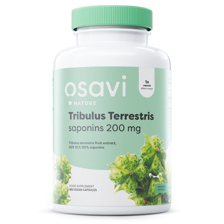 Osavi Tribulus Terrestris, Saponins 200mg - 180 vegan caps