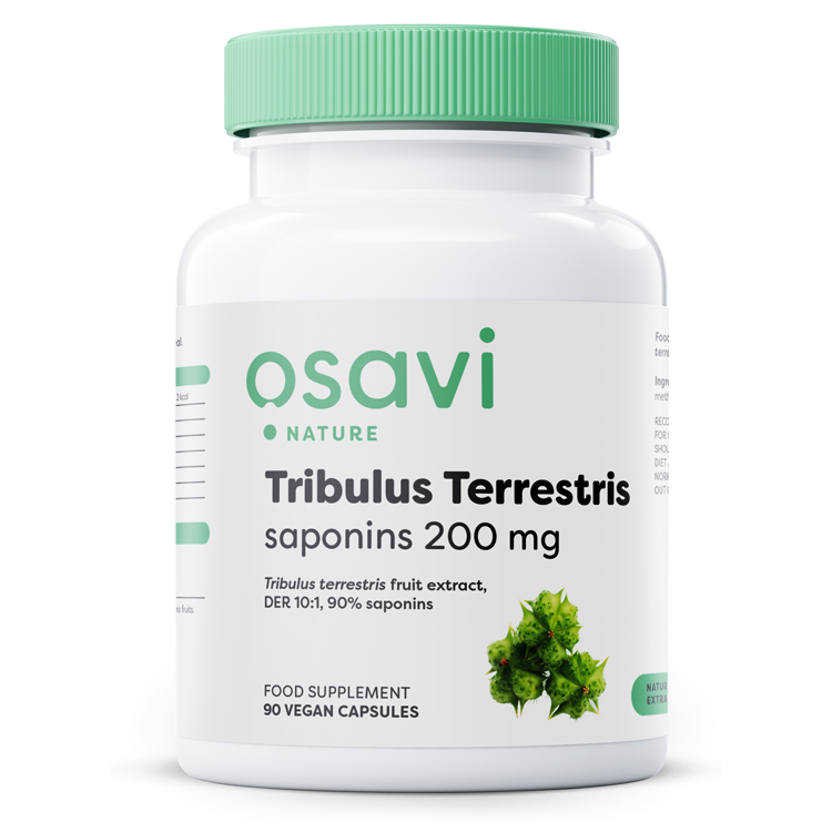 Osavi Tribulus Terrestris, Saponins 200mg - 90 vegan caps