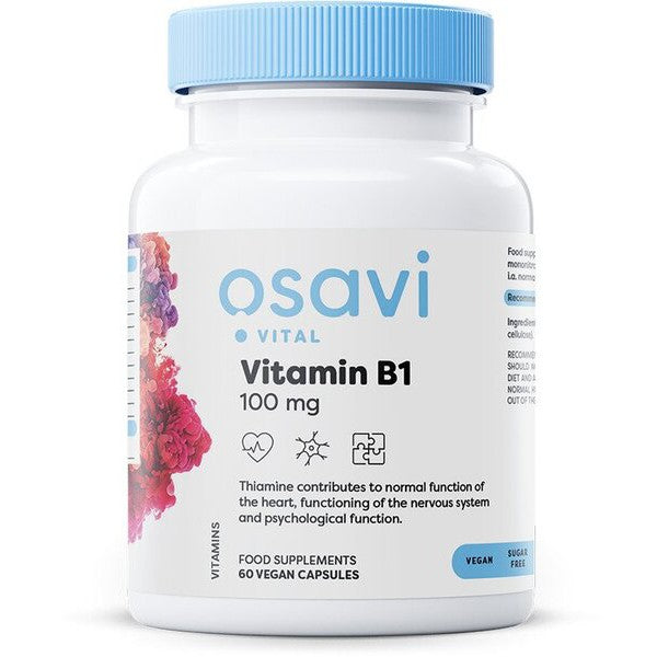 Osavi Vitamin B1, 100mg - 60 vegan caps