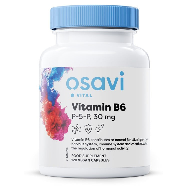 Osavi Vitamin B6 - P-5-P, 30mg - 120 vegan caps