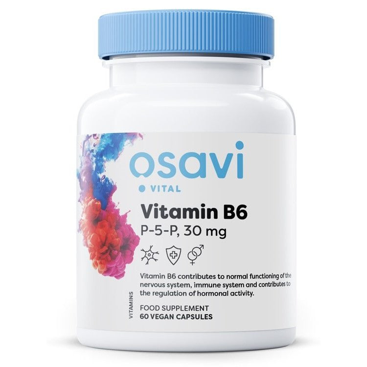Osavi Vitamin B6 - P-5-P, 30mg - 60 vegan caps