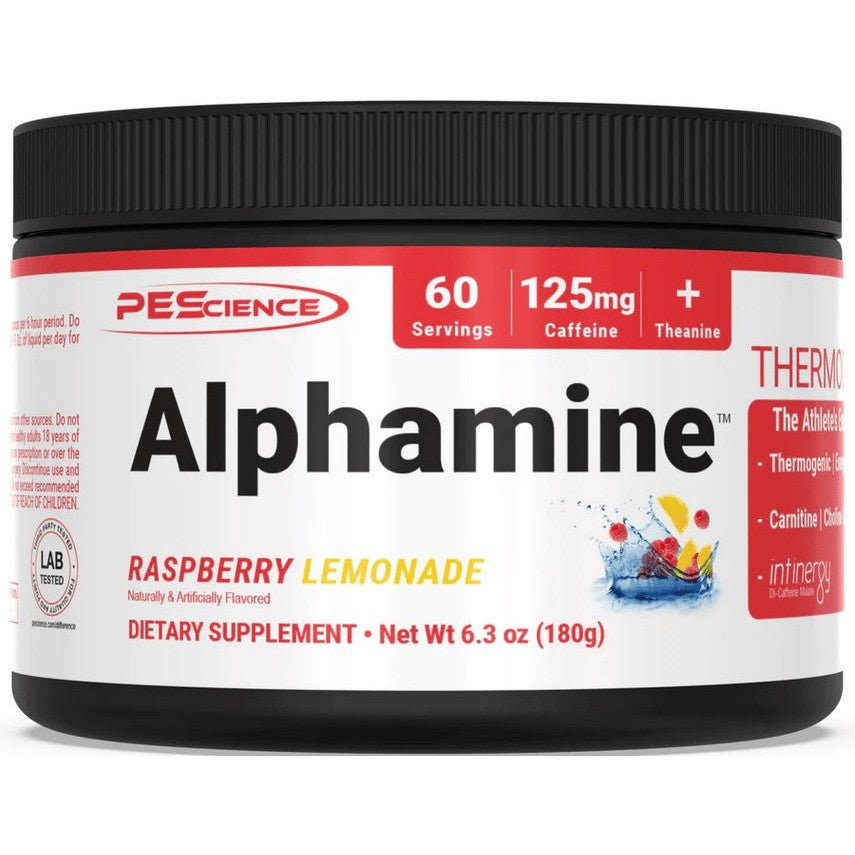 PEScience Alphamine, Raspberry Lemonade - 180g