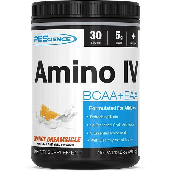 PEScience Amino IV, Orange Dreamsicle - 390g