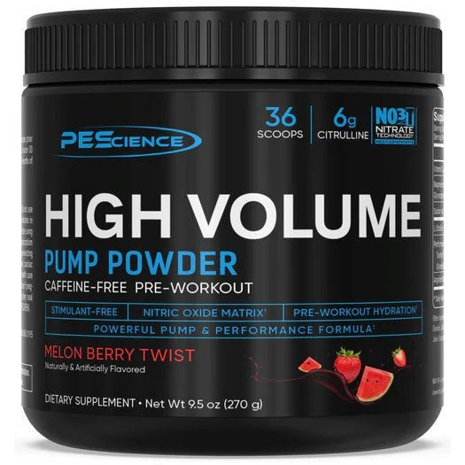 PEScience High Volume (New Formula), Melon Berry Twist - 270g