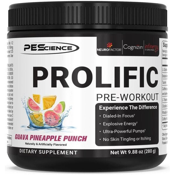 PEScience Prolific, Guava Pineapple Punch - 280g